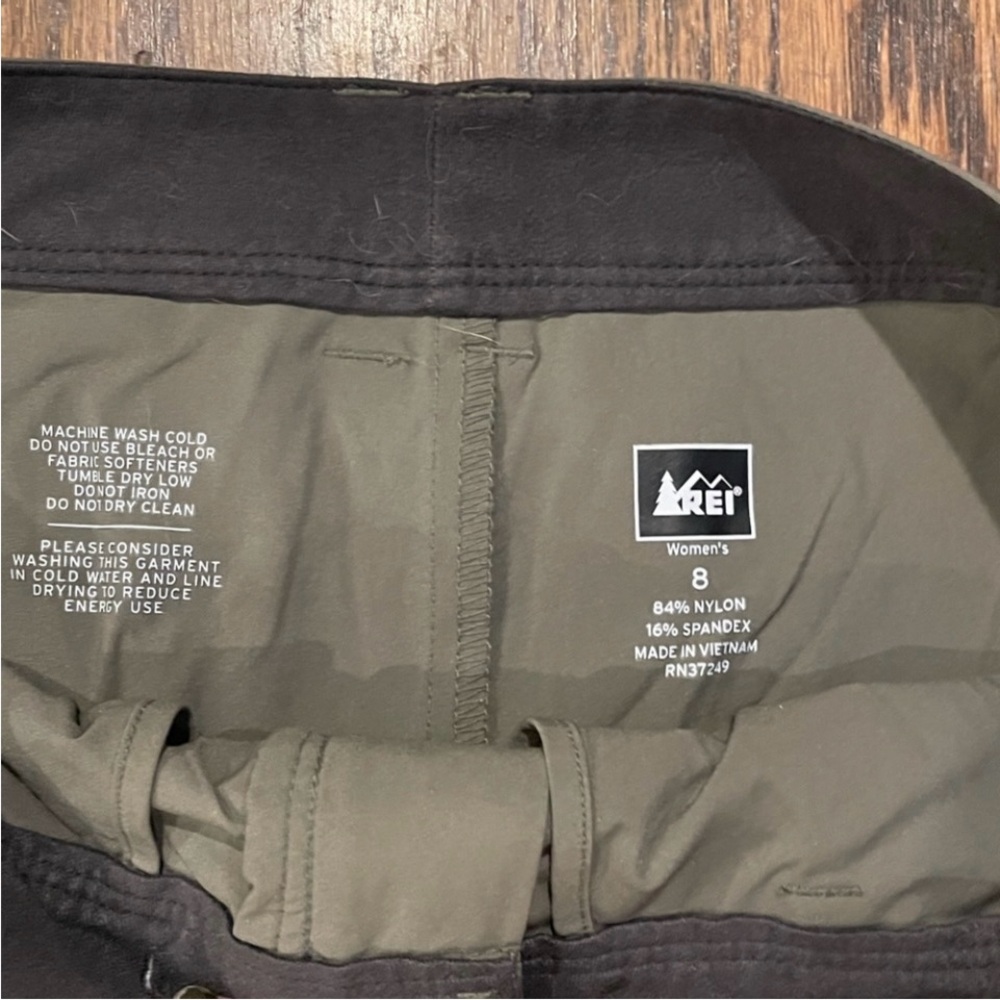 REI Olive Green Skort - Picture 3 of 7